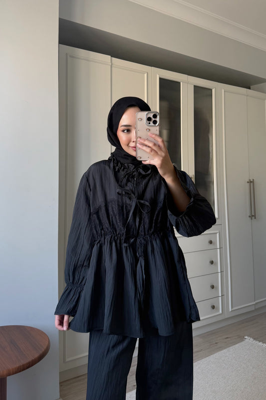 Laces Takım - siyah