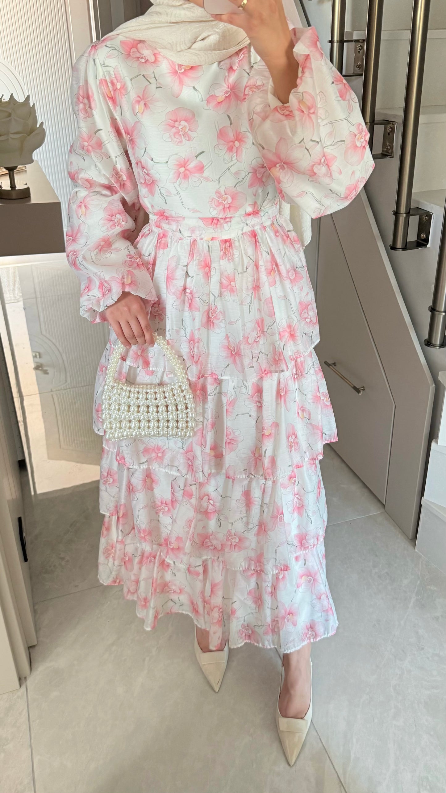 Daisy Elbise - pembe