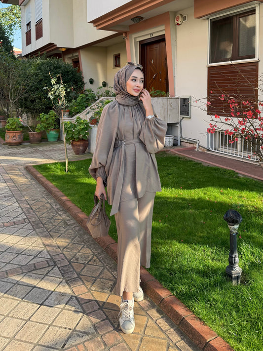 Samba takım - bej