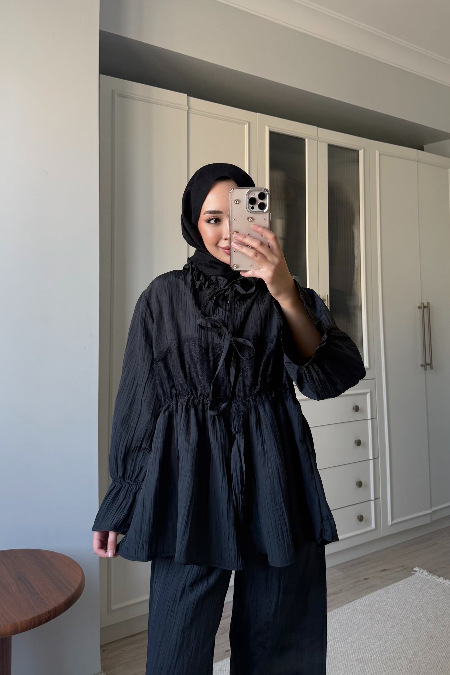 Laces Takım - siyah