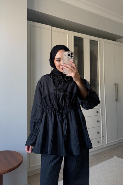 Laces Takım - siyah