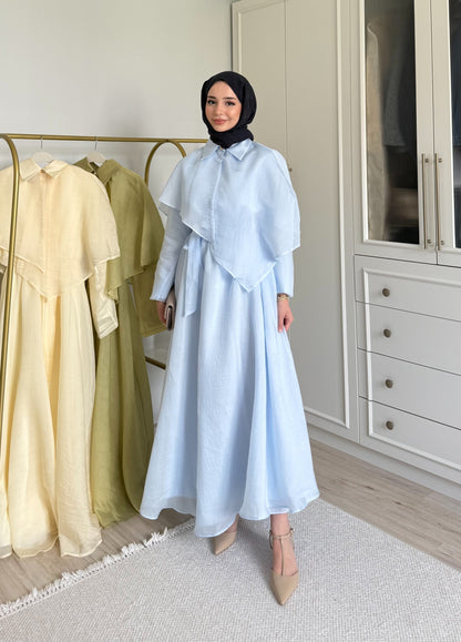 Sindy elbise - mavi