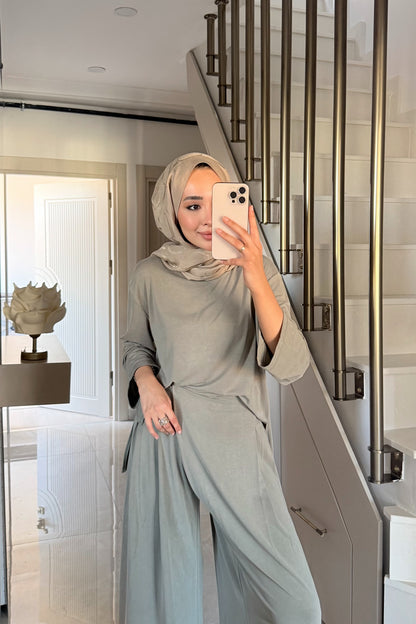 Soft oys takım - haki