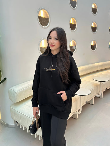 Kuşlu Sweatshirt