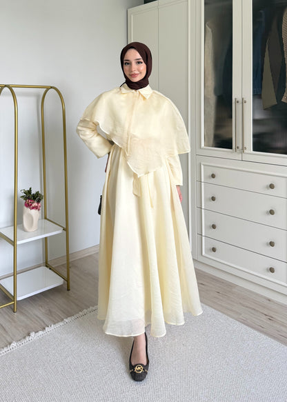 Sindy elbise - sarı