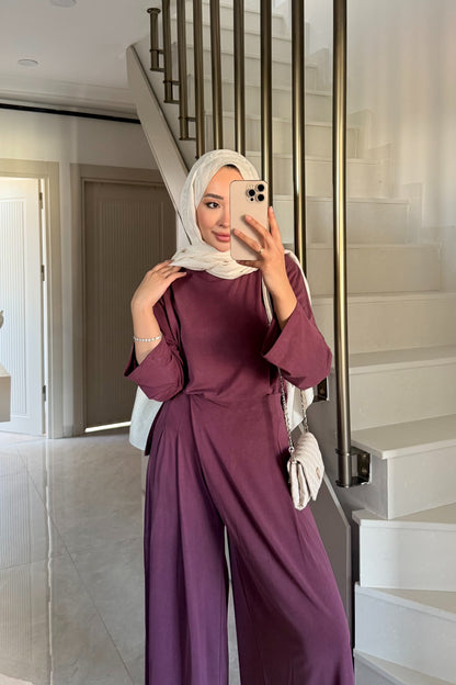 Soft oys takım - bordo