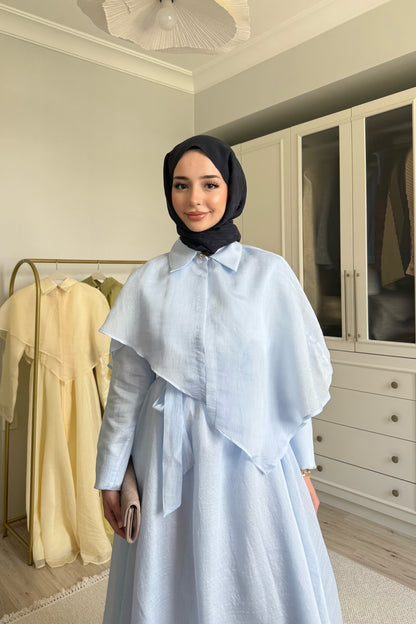 Sindy elbise - mavi