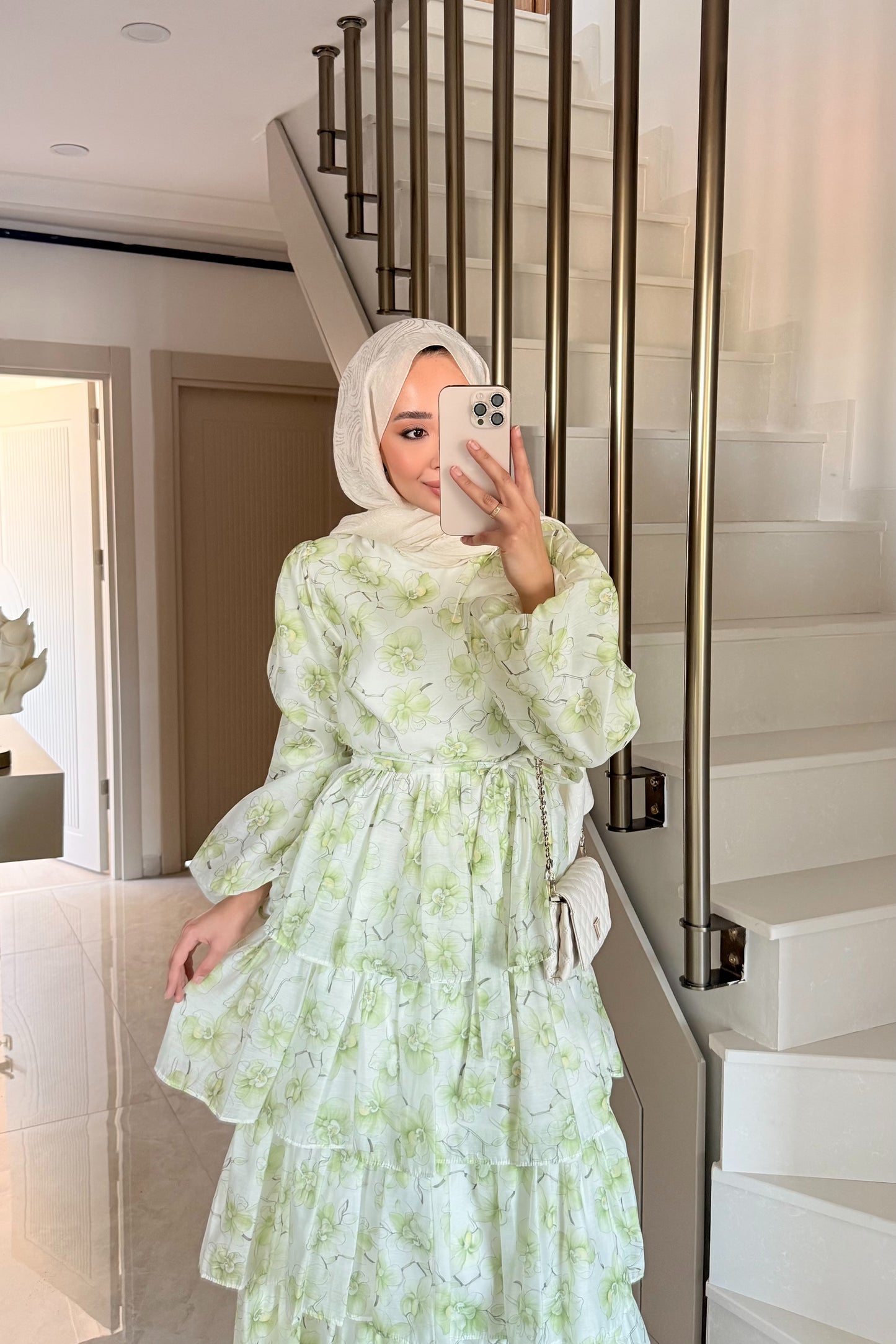 Daisy Elbise - yeşil